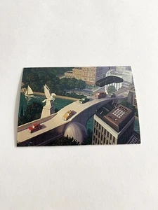 ATT Werbung Kunst 1994 Comic Bilder Hildebrandt Flights of Fantasy Karte # 56 - Bild 1 von 2