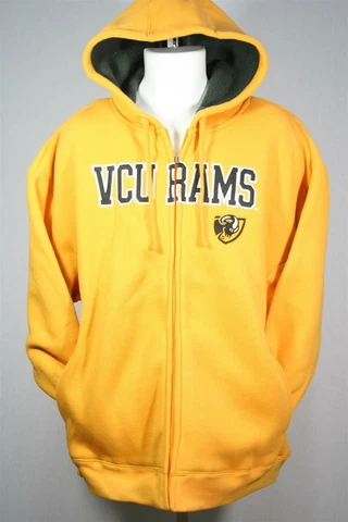 837B1 Champion CEMODF0COS VCU Rams Faux Fur Lined Heavy Duty Jacket NEW! Cover
