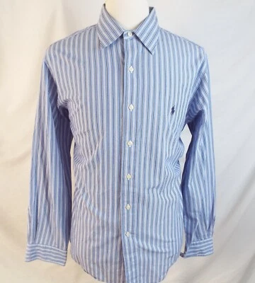 Ralph Lauen Polo Men's Dress Shirt Size 17x36/37 Andrew 100% Cotton Reg Fit - Image 1 of 4