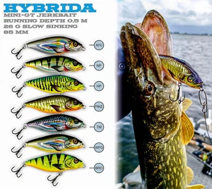 Hybrida Mini-GT -  Jerk - 8,5cm - 26gr - alle Farben - - Bild 1 von 8