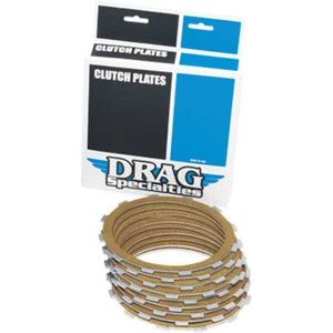 Kit de placas de fricción de embrague aramida Drag Specialties 9 Harley Big Twin 37932-98 - Imagen 1 de 1
