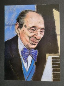 R.B. Impresión montada en litografía offset KITAJ Vladimir Horowitz 1998  - Imagen 1 de 3