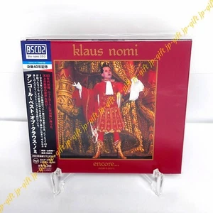 Klaus Nomi Encore... Best of Klaus Nomi Japan Music CD - Picture 1 of 3
