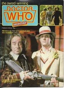 Doctor Who Magazine No.62 KINDA, THE VISITATION PETER DAVISON - Picture 1 of 1