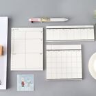 Monthly Planner Memo Pad Classical Weekly Notepad School Office Stationery 1pc S