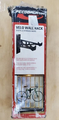 Feedback Velo Wall Rack 2D - Black - Bicycle Storage Rack - Image 1 of 3