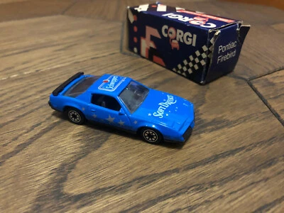 Corgi Pontiac Firebird S/E Blue 1985 Boxed Made in GT Britain Scale Model - Image 1 of 4