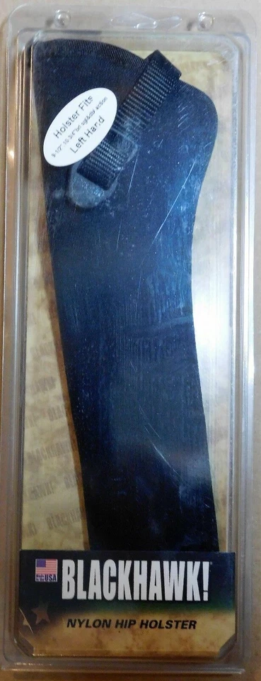 Blackhawk Hip Holster 91/2-103/4 Single or Double Action Revolver 73NH11BK-L - Image 1 of 1