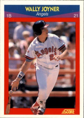 1990 Score 100 Superstars #81 Wally Joyner - NM-MT - Image 1 of 2