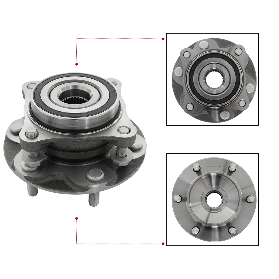 Front Wheel Hub Bearing Assembly For Lexus Gx460 Gx470 Toyota 4runner Tacoma - Image 1 of 4