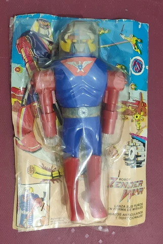 ZENDER War Robot - Blackbird - Guerreros del Mañana -No MOTU - Made in Argentina Cover