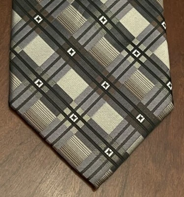 Corbata para el cuello Platinum Designs hecha a mano 100 % seda para hombre hecha en China Foto 1 de 4