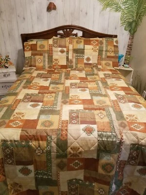 PEGASO EDREDÓN SUROESTE - FUNDAS Y FALDA DE CAMA/QUEEN MULTICOLOR  Foto 1 de 2