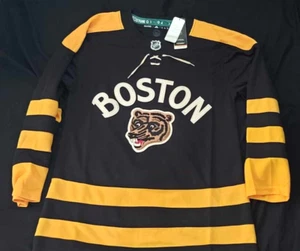 Boston Bruins Adidas NHL Winter Classic Authentic Jersey Mens Size 46 Small - Picture 1 of 8