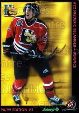 1998-99 Halifax Mooseheads Series Two #1 Frederic Belanger