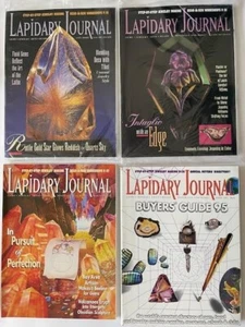 Vintage Lapidary Journal-Gem Cutting /Jewelry- 1995- JAN/FEB/MAR/APR -1995 - EUC - Bild 1 von 13