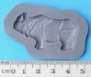 ANIMOLDS - Rhinoceros - rare cereal toy series - NABISCO WEETIES - Bild 1 von 5