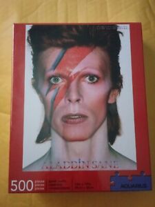 David Bowie 500 Piece Puzzle - Aladdin Sane Album Cover Design
