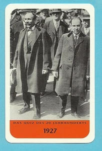 Nicola Sacco Bartolomeo Vanzetti 1927 Cool Collector Card  Europe - Picture 1 of 1