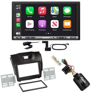 Sony XAV-AX3250 DAB+ Bluetooth CarPlay Android Auto Einbauset für Isuzu D-Max 2 - Bild 1 von 1