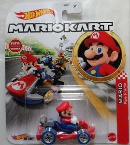 Nuevo cuadro de pipa Hot Wheels MarioKart Mario - Imagen 1 de 2