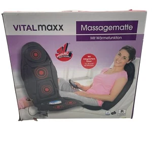 Massagematte Wärmefunktion Matte Vibration Massagesessel Auflage elektrisch NEU - Bild 1 von 2