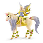 SCHLEICH Bayala Fairy Sera with Blossom Unicorn Toy Figure