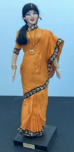 Vintage Bombay Girl 11" Doll ethnic cultural India 1970s - Picture 1 of 8