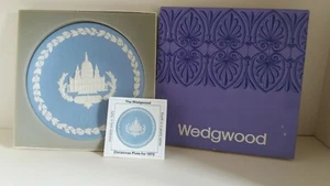 Wedgwood Jasperware - Piatto Natale 1972 (Cattedrale di San Paolo) (con scatola) - Foto 1 di 1