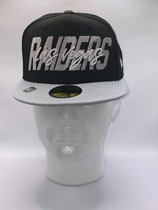 New Era 9Fifty NFL Los Angeles Raiders 2022 Draft Black/Grey Snapback - Picture 1 of 11