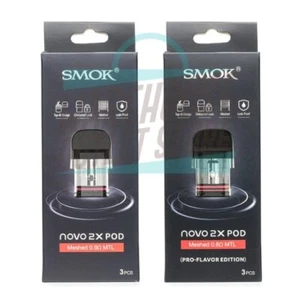 Smok Novo 2X Replacement Pods Pack of 3 - Picture 1 of 4