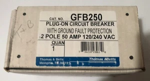 NEW IN BOX - THOMAS & BETTS ABB GFB250 / GFB250 Plug-On Circuit Breaker - Picture 1 of 2
