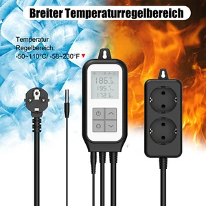 WIFI Temperaturregler mit fühler Heizen Kühlen Temperaturschalter App-Steuerung - Bild 1 von 19