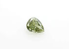 Chameleon Diamond 0.27ct Natural Loose Fancy Green Color Diamond GIA Pear Shape