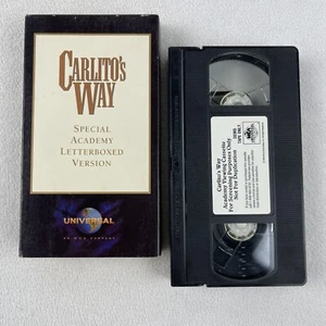 Carlito's Way (VHS, 1994) Promo Screener Special Academy Letterboxed Version - Picture 1 of 2