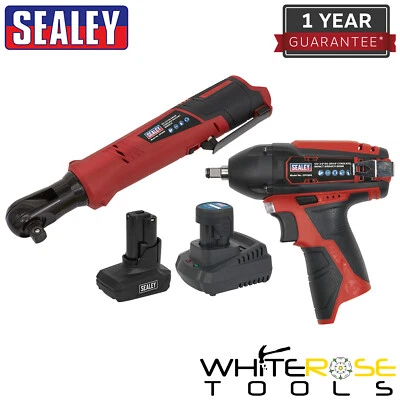 Sealey Cordless Power Tool Combo Kit 2 x 12V SV12 Series - Image 1 of 4