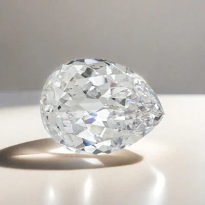 Cullinan Schliff weiße Farbe Birnenform Zirkonia lose CZ Stein für Schmuck - Bild 1 von 8