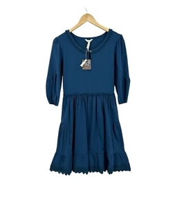Matilda Jane Make Bekieve dress Navy sz 10 - Picture 1 of 5