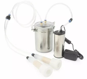 2L Electric Milking Machine Milker Suction Vacuum Pump for FarmCow FreeShipping - Picture 1 of 3