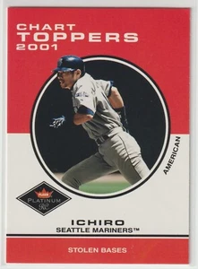 2001 Fleer Platinum - ICHIRO SUZUKI - RC CHART TOPPERS #420 - Seattle Mariners - Picture 1 of 2