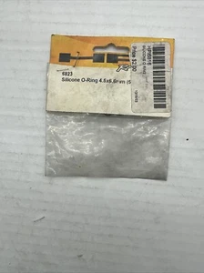 HPI 6823 Silicone O-Ring 4.5x6.6mm (Red / 5pieces) B12 - Picture 1 of 2