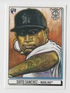 Sixto Sanchez 2021 TOPPS BIG LEAGUE ARTE DEL JUEGO NOVATO INSERTO #ATG-SS MIAMI - Imagen 1 de 1