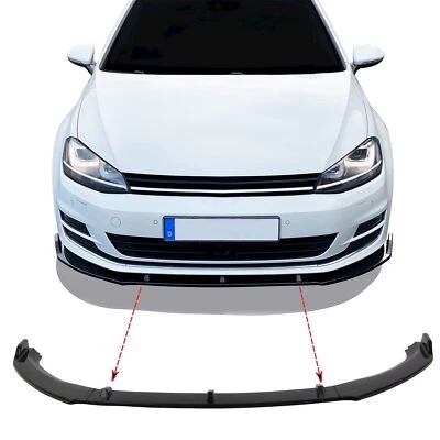 Frontspoilerlippe Spoilerlippe für VW Golf 7 2012-2019 Spoiler mit ABE - Bild 1 von 4