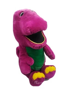LYONS 26" Plush BARNEY The Purple Dinosaur Vintage Large Huge Jumbo Stuffed Toy - Picture 1 of 10