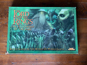 Games Workshop Lord of the Rings Fellowship of the Ring Strategy Battle Game