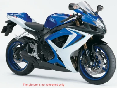 Blue White Fairings for GSXR 600 GSXR600 750 2006 2007 Suzuki Injection Bodywork Foto 1 de 4