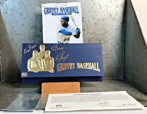 1992 Lime Rock Griffey Baseball 3 ologrammi come nuovi set di carte con certificato di autenticità Ken Griffey Jr. - Foto 1 di 10