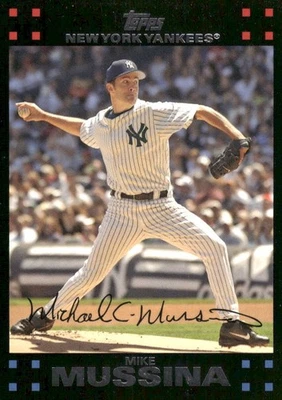 Mike Mussina 2007 Topps New York Yankees New York Yankees #NYY8 NM - Image 1 of 2