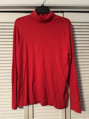 Time And Tru Red Turtleneck - Image 1 of 2
