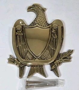 Vintage Hampton Messing Weißkopfseeadler Türklopfer - Bild 1 von 5